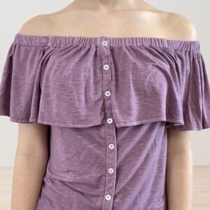 American Eagle - Off The Shpulder Top - M